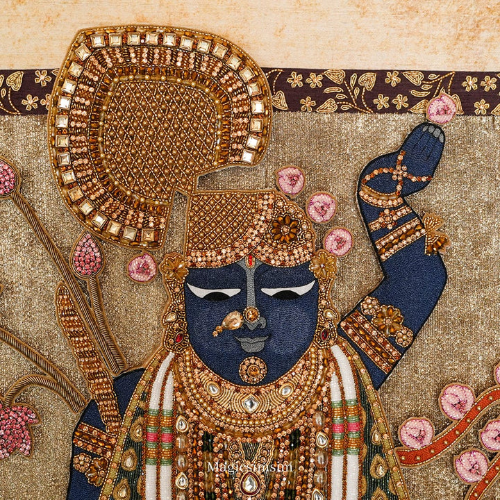 MagicSimSim Shrinathji Nathdwara | 3 ft x 4 ft