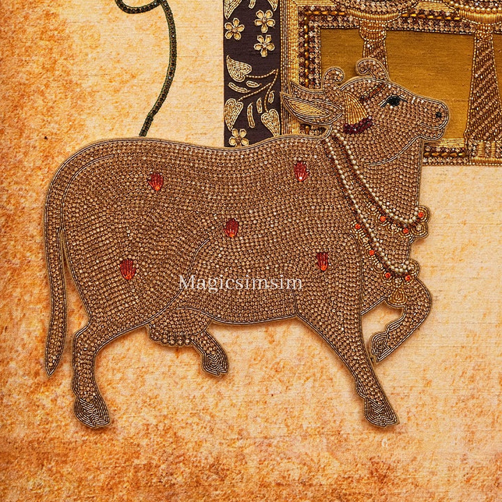 MagicSimSim Shrinathji Nathdwara | 3 ft x 4 ft