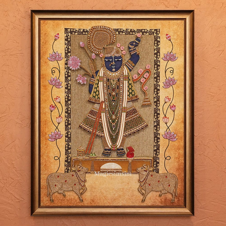 MagicSimSim Shrinathji Nathdwara | 3 ft x 4 ft