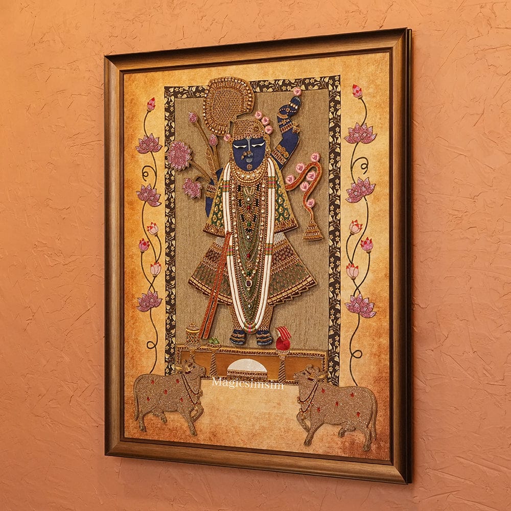 MagicSimSim Shrinathji Nathdwara | 3 ft x 4 ft