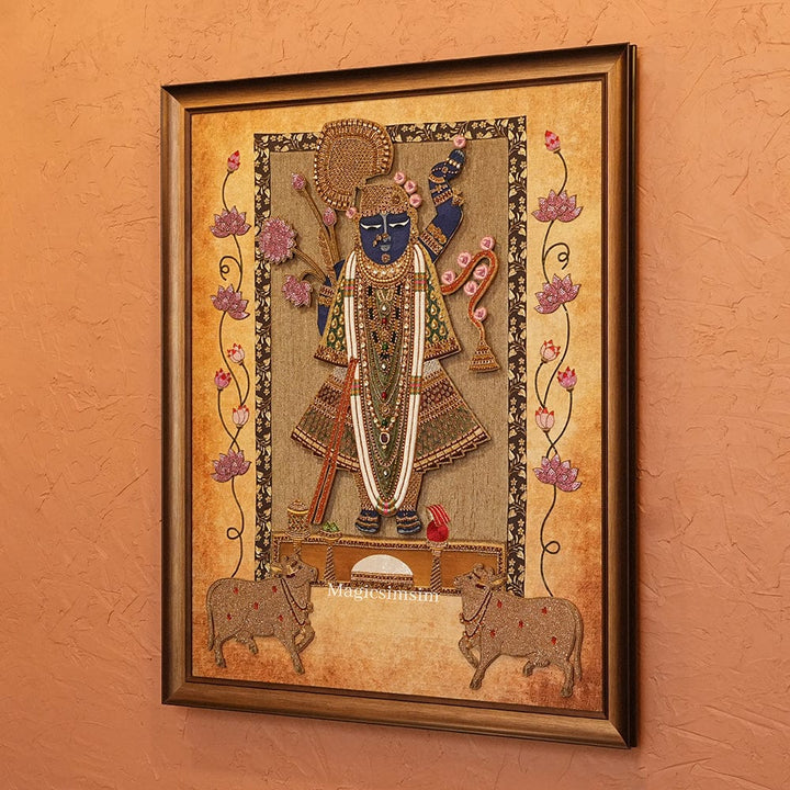 MagicSimSim Shrinathji Nathdwara | 3 ft x 4 ft