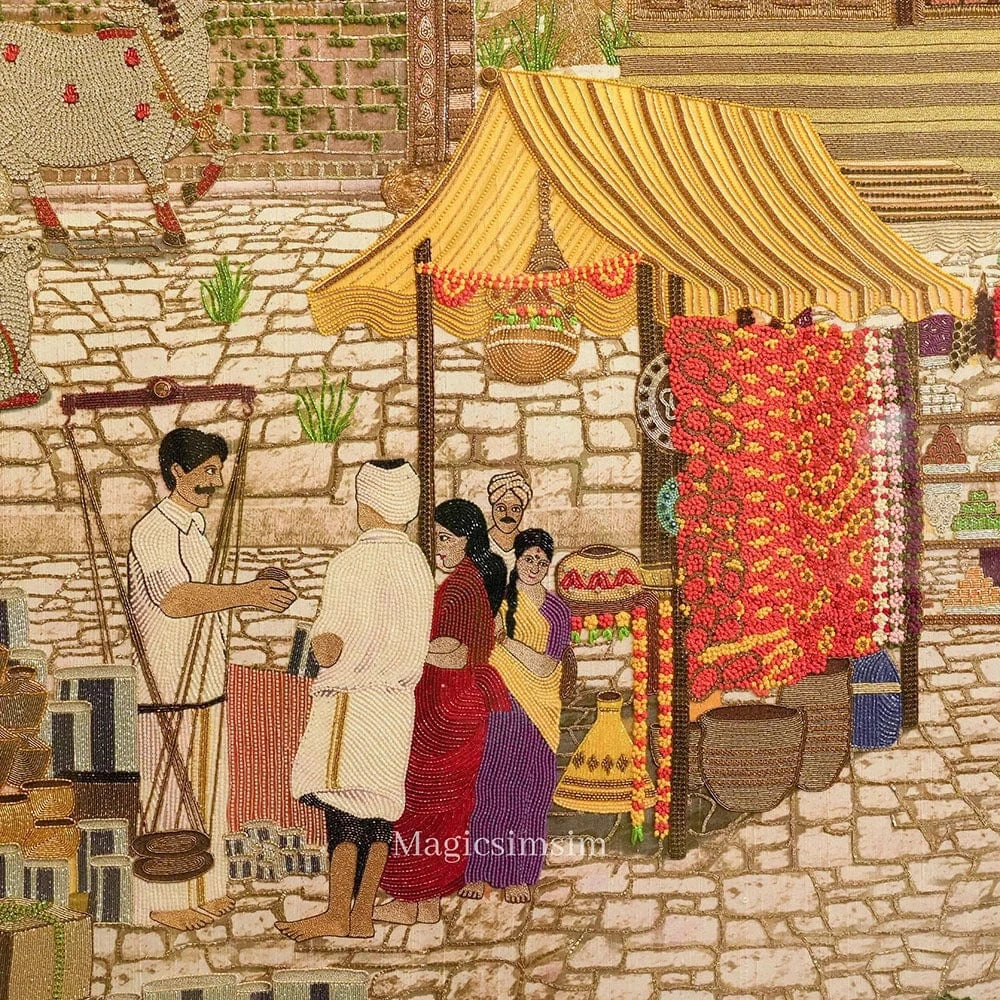 Magicsimsim Temple Town | 5ft x 4ft