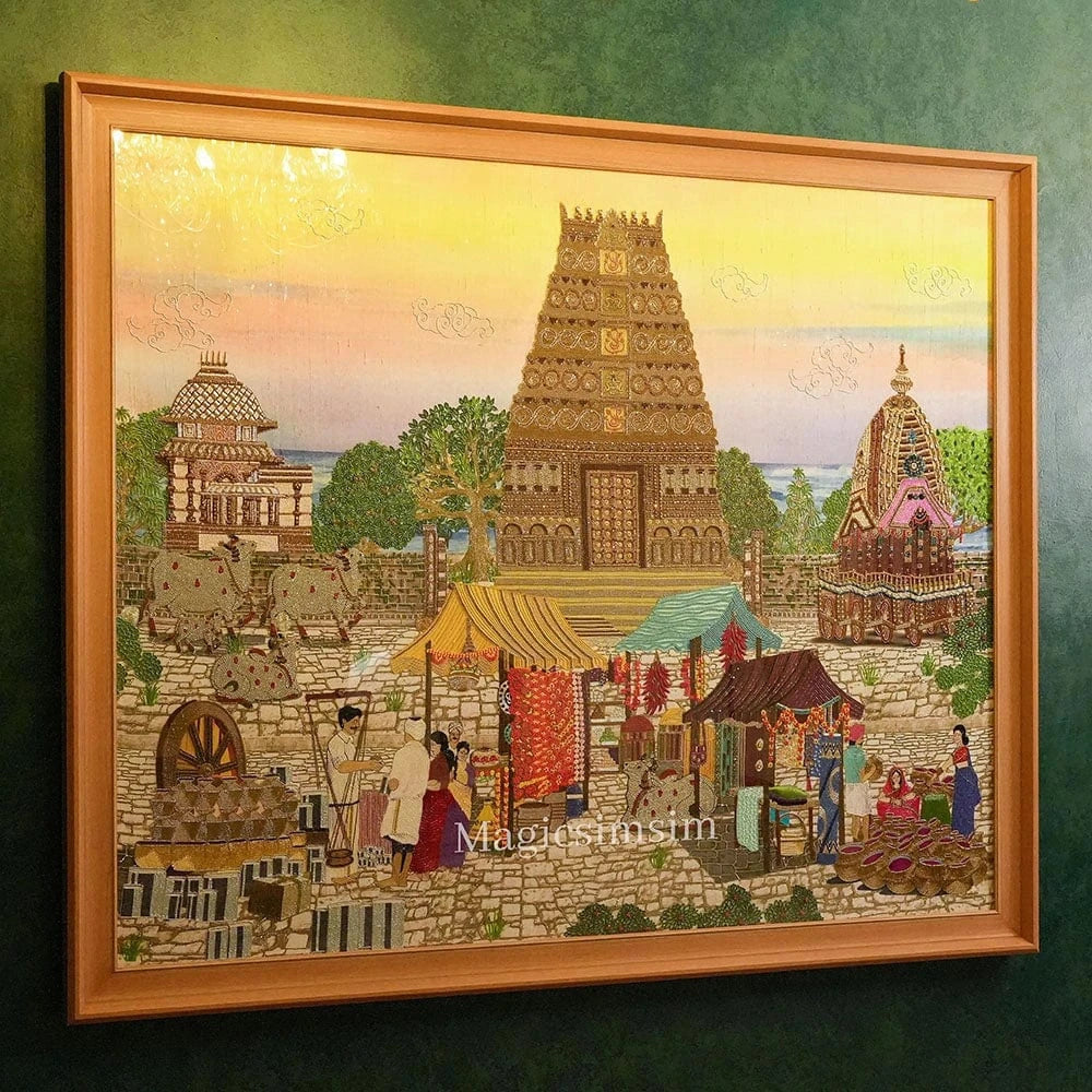 Magicsimsim Temple Town | 5ft x 4ft