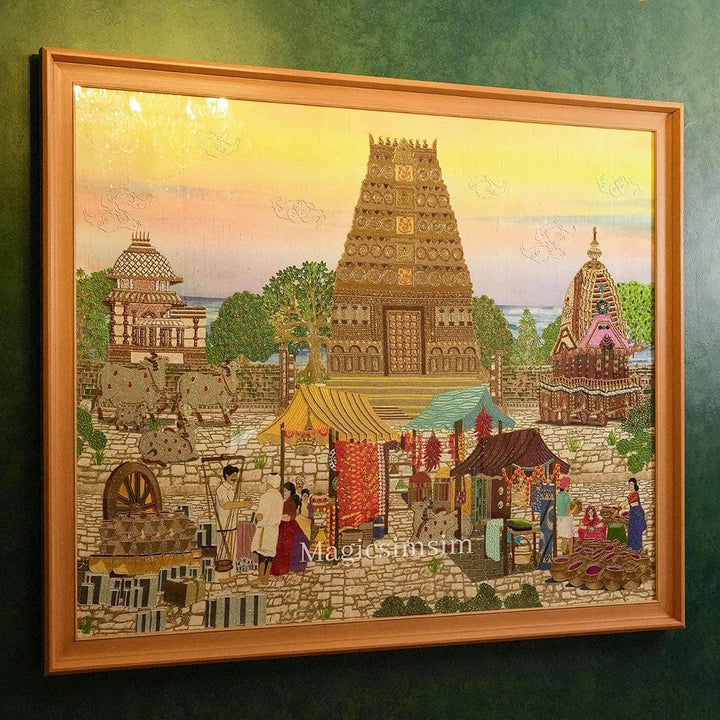 Magicsimsim Temple Town | 5ft x 4ft