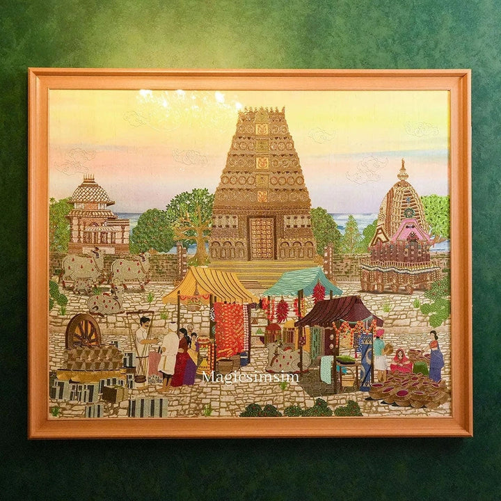 Magicsimsim Temple Town | 5ft x 4ft