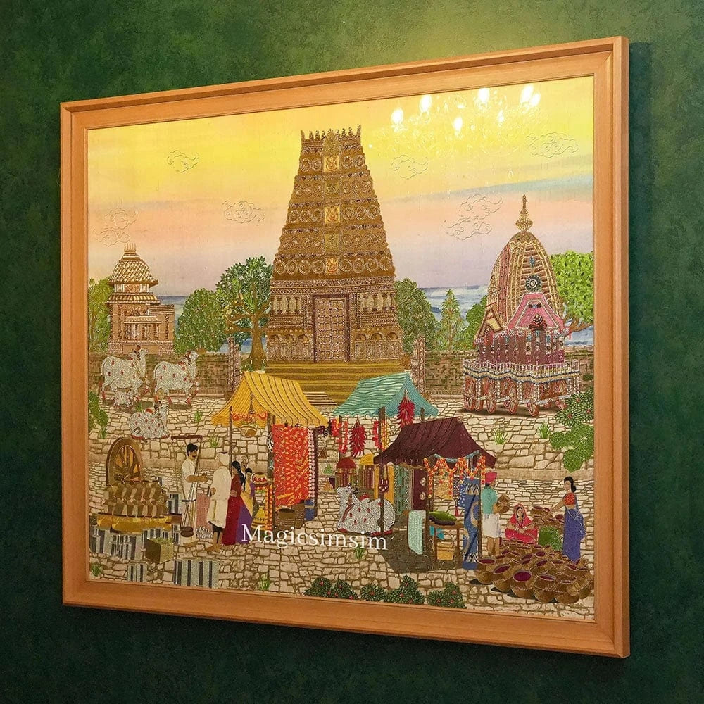 Magicsimsim Temple Town | 5ft x 4ft