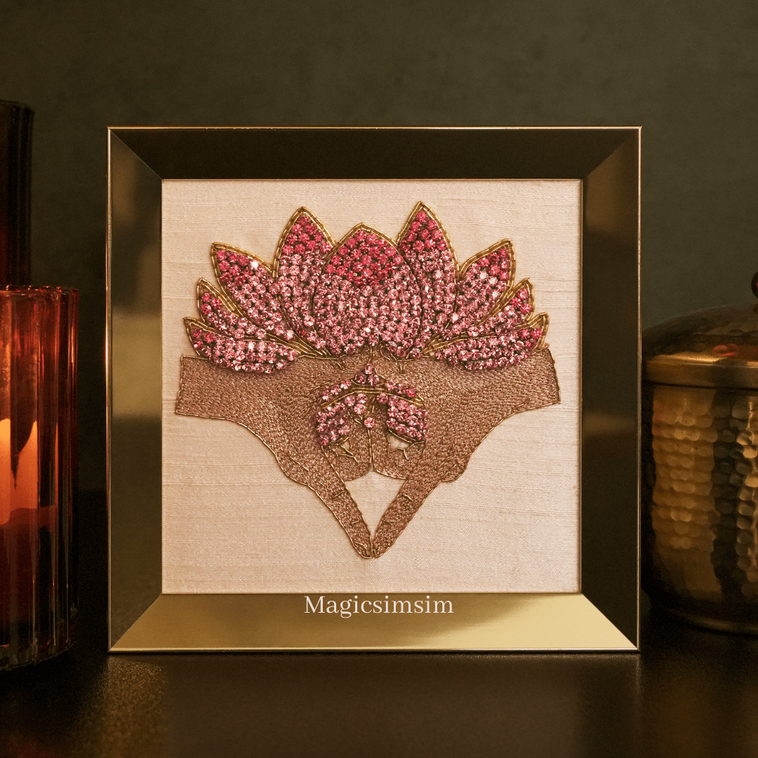MagicSimSim Yog Mudras - 5 Pcs Set of Different Mudras | 6 x 6 Inches