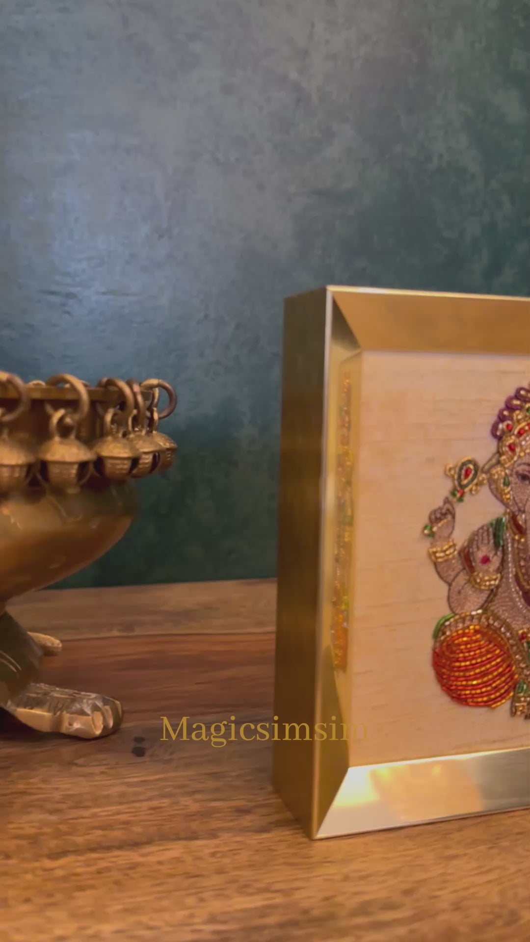Lord Ganesha - 5 Pcs Set | 6 x 6 inches