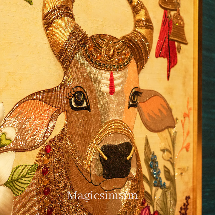 Lord Shiva Nandi artwork from Temple Room